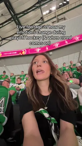 love when the crowd starts singing creed 🥲 GO STARS ⭐️ @Dallas Stars  #fy #playoffs #fyp 