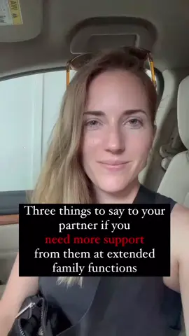Summer is upon us and that means more time visiting and seeing family! If extended family causes conflict for you, use these phrases to help. How do you fare at extended family events? Oh, and comment RESET for my relationship reset masterclass where you’ll get 3 tools to turn your relationship and communication from disconnected and amazing! Disclaimer: IG is not therapy. This content is for educational and entertainment purposes only. This will not apply to everyone.