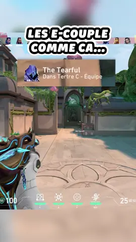 Les e-couple valorant, bien parle pas, bien discord en couple je vais en parler#Valorant #valorantgaming #gaming #humour #couple #ecouple