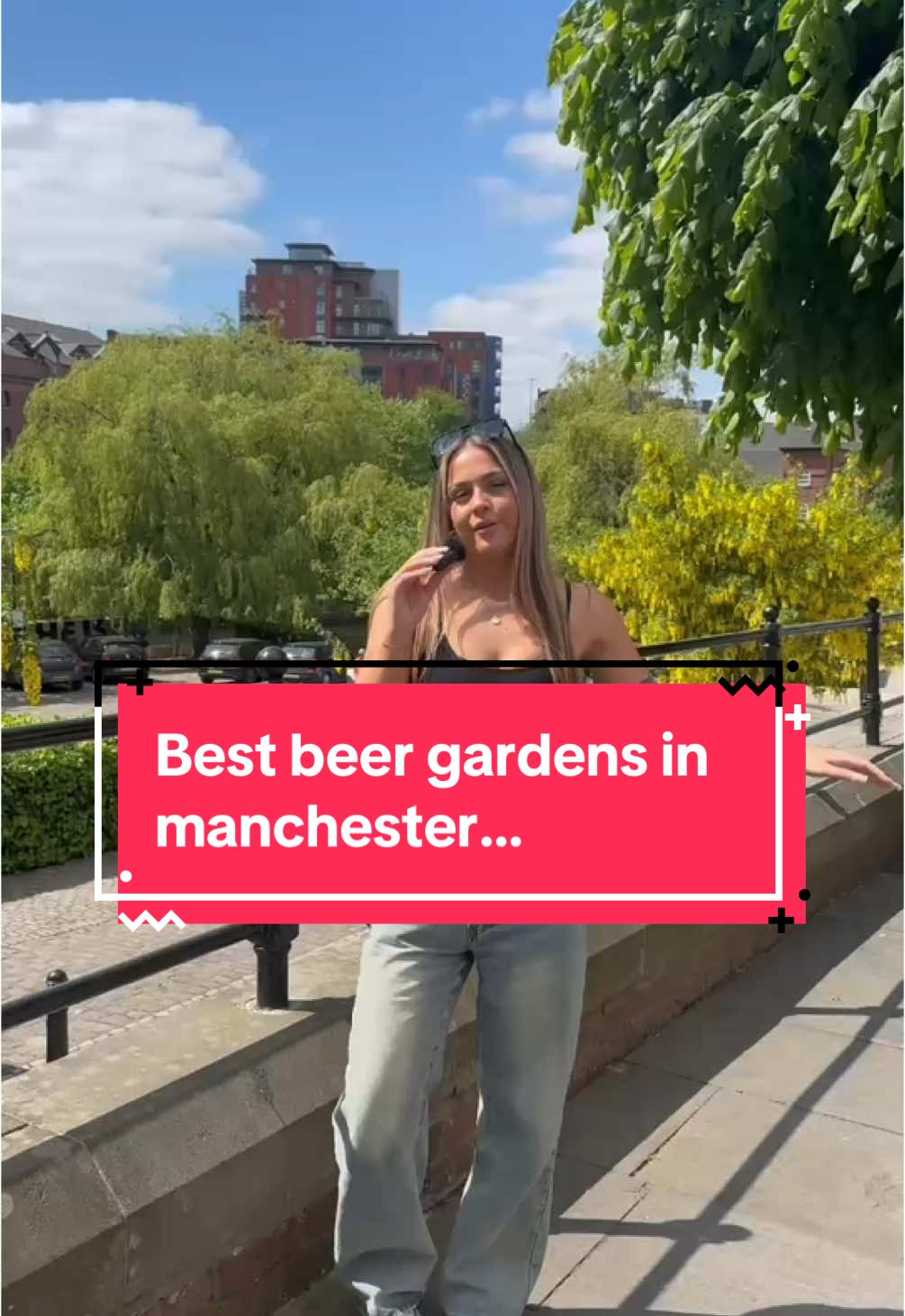 Best beer gardens in manchester #fyp #manchester #2025 #beergarden #hot #weather #drinking 