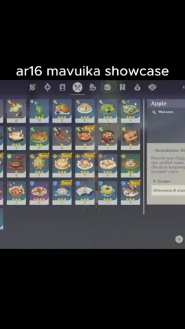Mavuika AR16 Showcase (fail) #mavuika #GenshinImpact #genshin