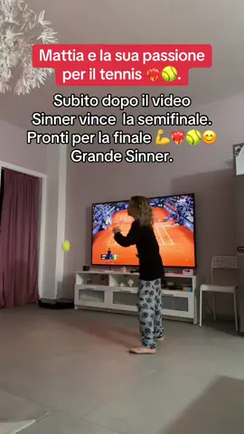 Mattia e la sua passione per il tennis. Forza Sinner 💪💪💪🥎❤️‍🔥. #neiperte #perte #fyp #foryou #fypage #tennistiktok #tennisplayer #tennisvideo #tennistv #andiamoneiperte #tennis #sinner