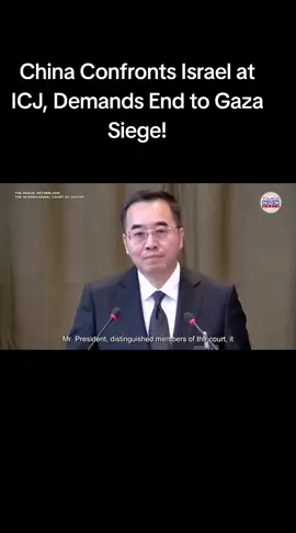 China stands firmly with the Palestinian people, advocating for their rights, supporting humanitarian aid, and calling for a just and lasting peace. #China #peace #gaza #palestine 