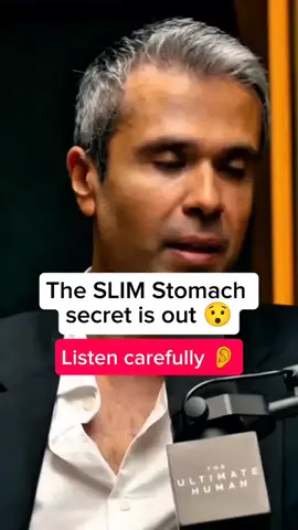 The slim stomach secret is out 😯  listen carefully 👂