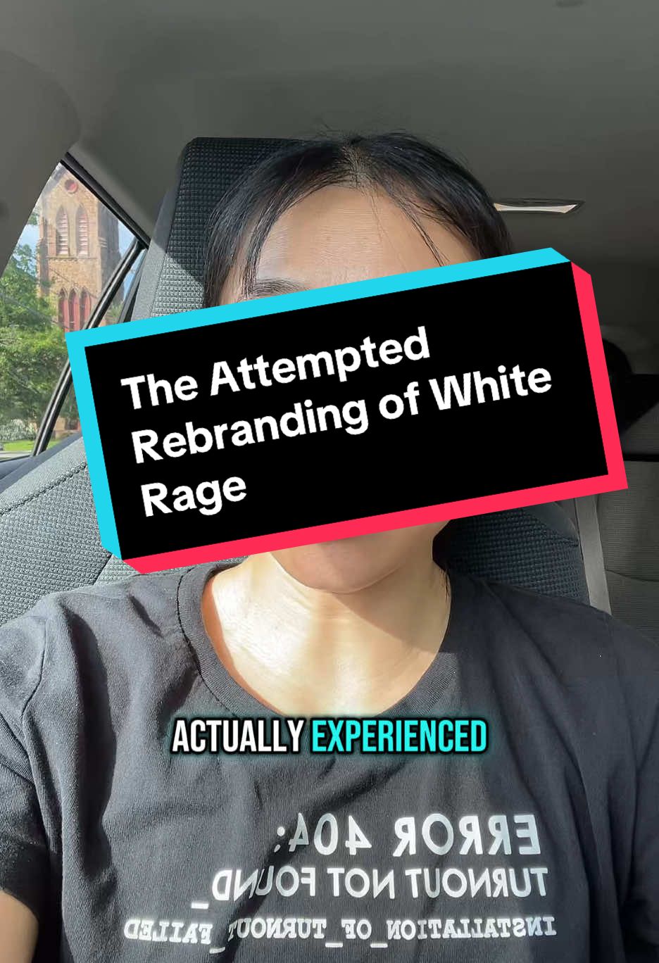 Don't let them rebrand white rage as Black fatigue. White supremacy is a white people problem. 