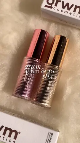 ⋆˚✿˖° @GRWM Cosmetics glam & go stix in BUBBLEGUM (blush) & CRÈME BRÛLÉE — creamy, blendable formula — long-wearing ⋆˚✿˖° #grwm #grwmcosmetics #blush #contour #bronzer #highlighter #makeup #beauty #local 