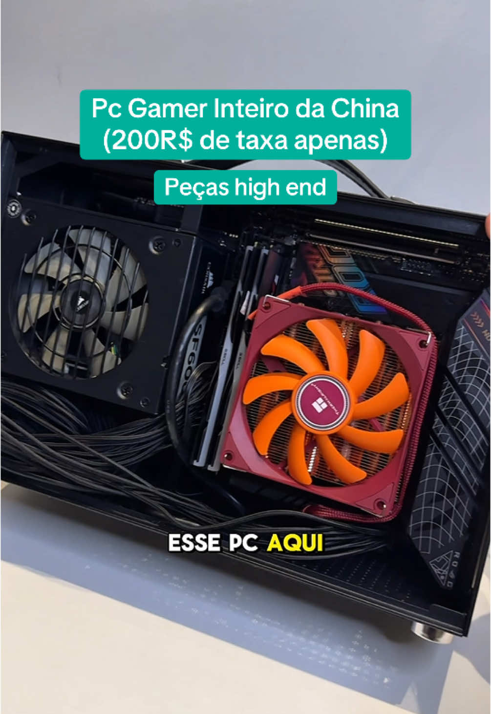 Como eu montei meu pc gamer inteiro da china com poucas taxas da china usando o acbuy