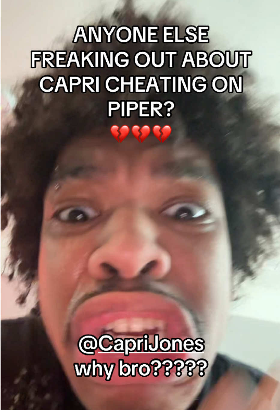 CAPRI WE WILL NEVER EVER FORGIVE YOU 💔💔💔💔 @Capri Jones  (If you seen this already sorry I had to fix something it was bothering me)