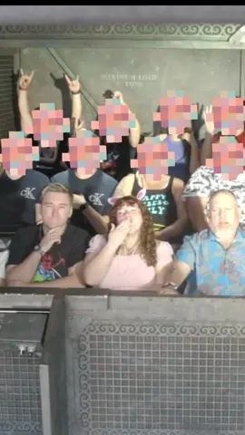 🙋‍♀️ What’s your favorite pose for ride photos? Let us know in the comments!  We HAD to do the Glambot trend on Tower of Terror at Hollywood Studios, and Tron at Magic Kingdom! This made the rides even more fun!!  Credit: @✨Lily Schmoker✨  #disneyworld #glambot #towerofterror #disney #disneyadult #hollywoodstudios #funny 