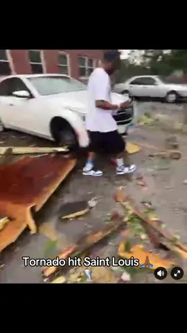 🙏🏾Tornado🌪️hit #SaintLouis #Fyp 