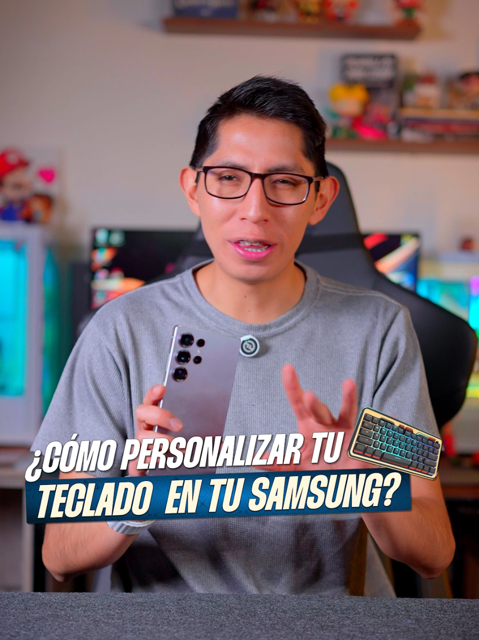 Muchos me preguntaban como tenía mi teclado RGB en mi teléfon, así que... ahí les va el video! #deivsamsung #tecladosamsung #samsungtips #tipssamsung #goodlock #trucossamsung 