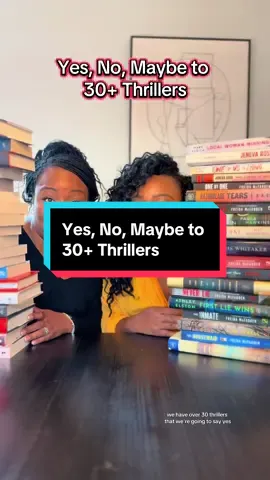 Rapid-fire recs incoming! Here’s our quick take on 30+ thrillers! Plot twists, dark secrets, and zero spoilers. Let’s go! 📖🧐 #BookTok #ThrillerReads #thrillerbooks #books #booklovers #booklove #TikTokLearningCampaign #fyp #twins #creatorsearchinsights #freidamcfadden #rileysager #bookish #bookrec #tbr 