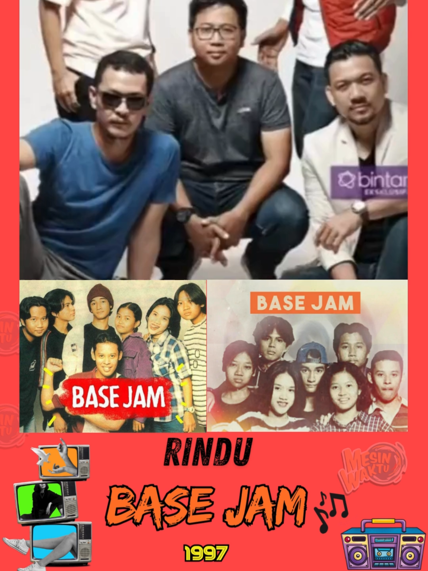 Base Jam - Rindu (1997) | Musik Nostalgia Lagu ini ada di album kedua Base Jam yang dirilis 2 Juli 1997.