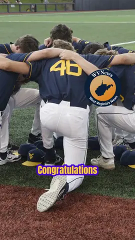 Congratulations WVU Baseball! #westvirginia #wv #wvnews #wvu #mountaineers #baseball #collegebaseball #big12 #foryou #foryoupage #fyp