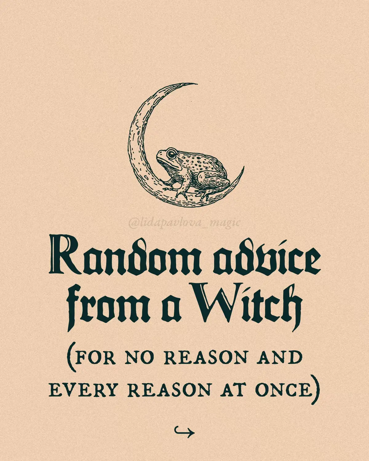 I never know who might need these, but.. With love for all magical beings,  Lida #magic #spells #witch #advice #wish #luck #whimsical 