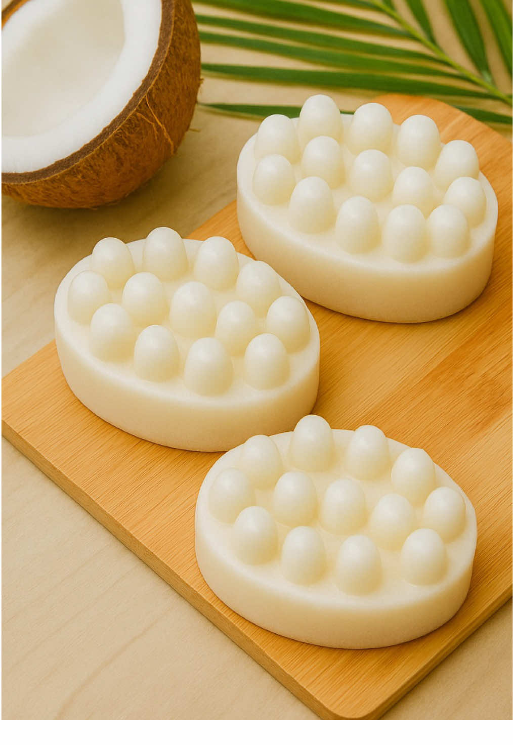 ✨ ¡NUEVO LANZAMIENTO! ✨ Presentamos nuestro jabón de coco artesanal 🥥💧 Una bomba de hidratación natural que tu piel va a amar. ✅ Contiene ácidos grasos, vitamina E y K ✅ Hidrata profundamente rostro y cuerpo ✅ Estimula la producción de colágeno y elastina ✅ Mejora la elasticidad y flexibilidad de tu piel 🌿 Ideal para una rutina de cuidado natural y consciente. Disponible desde HOY. ¿Ya lo probaste? #AuroraJabones #JabónDeCoco #CuidadoNatural #PielSana #RitualDePiel #HechoAMano #BellezaConPropósito