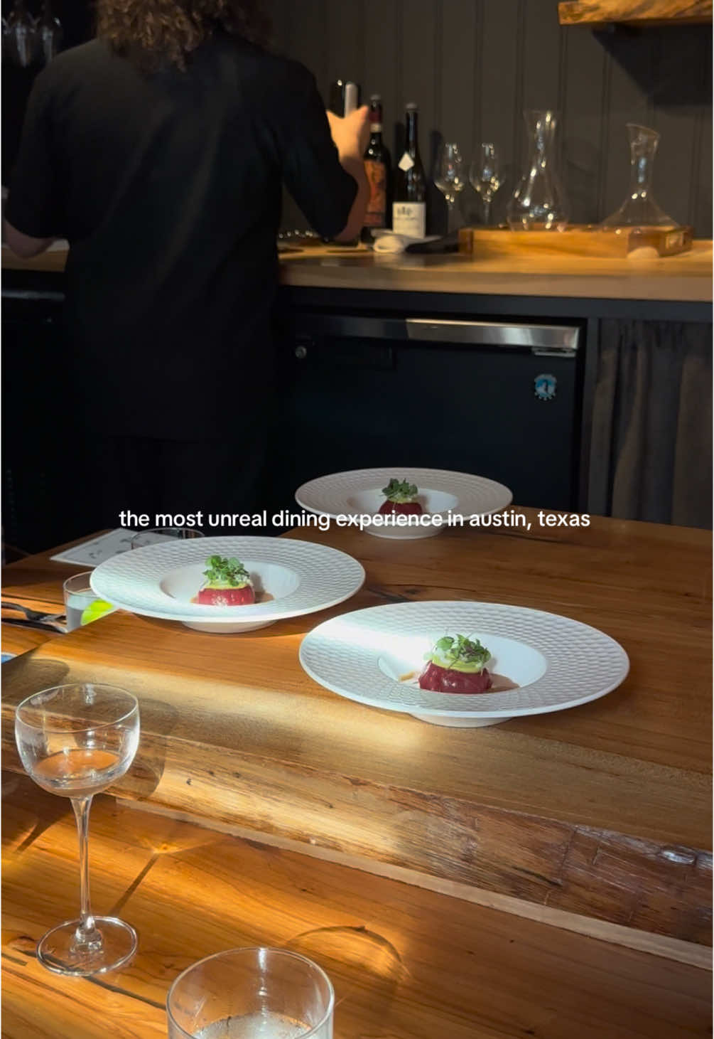 i’m not sure that i’ll ever recover from this dinner 🤤 michelin two-star chef anthony martin is nailing it with his exclusive pop-up, residence! this intimate dinner with just ten seats + two seatings per night was truly next level + unlike any dining experience i’ve ever done before. every single bite was phenomenal !!! there isn’t a set end date currently but it’s only running for a limited time only so snag a reservation while ya can! note: the price is $295/person (I promise it’s not lost on me) but I will say that this is a wonderful way to enjoy a michelin-starred meal to celebrate a special occasion + I wouldn’t recommend it to y’all if I truly didn’t think it was spectacular seatings are available wednesday-saturday at 5:30pm + 8pm — 2600 east cesar chavez street  #austin #austintexas #austintx #thingstodoinaustin #atx #texas #exploreaustin #austinfoodie #atxfoodie #texasforever
