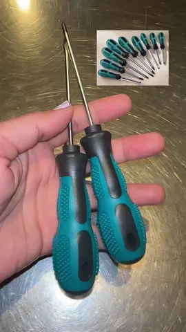 #tiktokshop #Magnetic Screwdriver Set - Premium Slotted/Flat Head, 3mm-6mm Phillips Tips, Non-Slip Grip, Compact 3