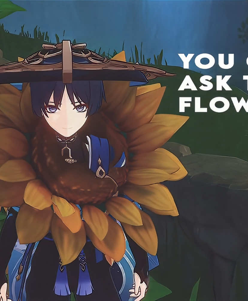 I don't think he likes being a sunflower ib: @itx._millaaw  #GenshinImpact #fypツ #scaramouchegenshinimpact #wanderer #scaramouche #wandereredit #wanderergenshinimpact #scara #mmd #scaramoucheedit 