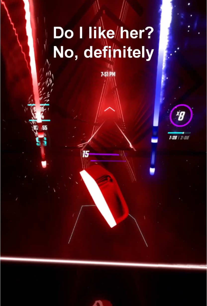 Stephanie lyrics Beat Saber #nafeesisboujee #stephanie #beatsaber #lyrics #lyric #lyrics_songs #vr