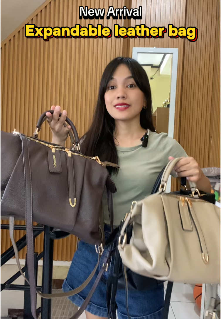 ang galing nung bag pwede liitan at lakihan. Disclaimer: price may vary after promotion ends so check out now #womensbag #bagforwomen #leatherbag #officebag #bag #bags #tiktokfinds 