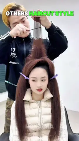 Others haircut style vs this one 💀 #edit #trollface #hairstyle #haircut 
