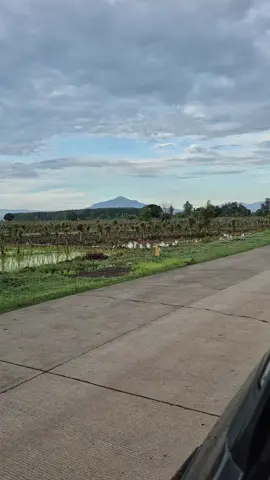 Nampak dua gunung di Jalan Jangga - Cikamurang. Ada yang tau gunung apa aja ? 😆 #wonderfulindramayu 