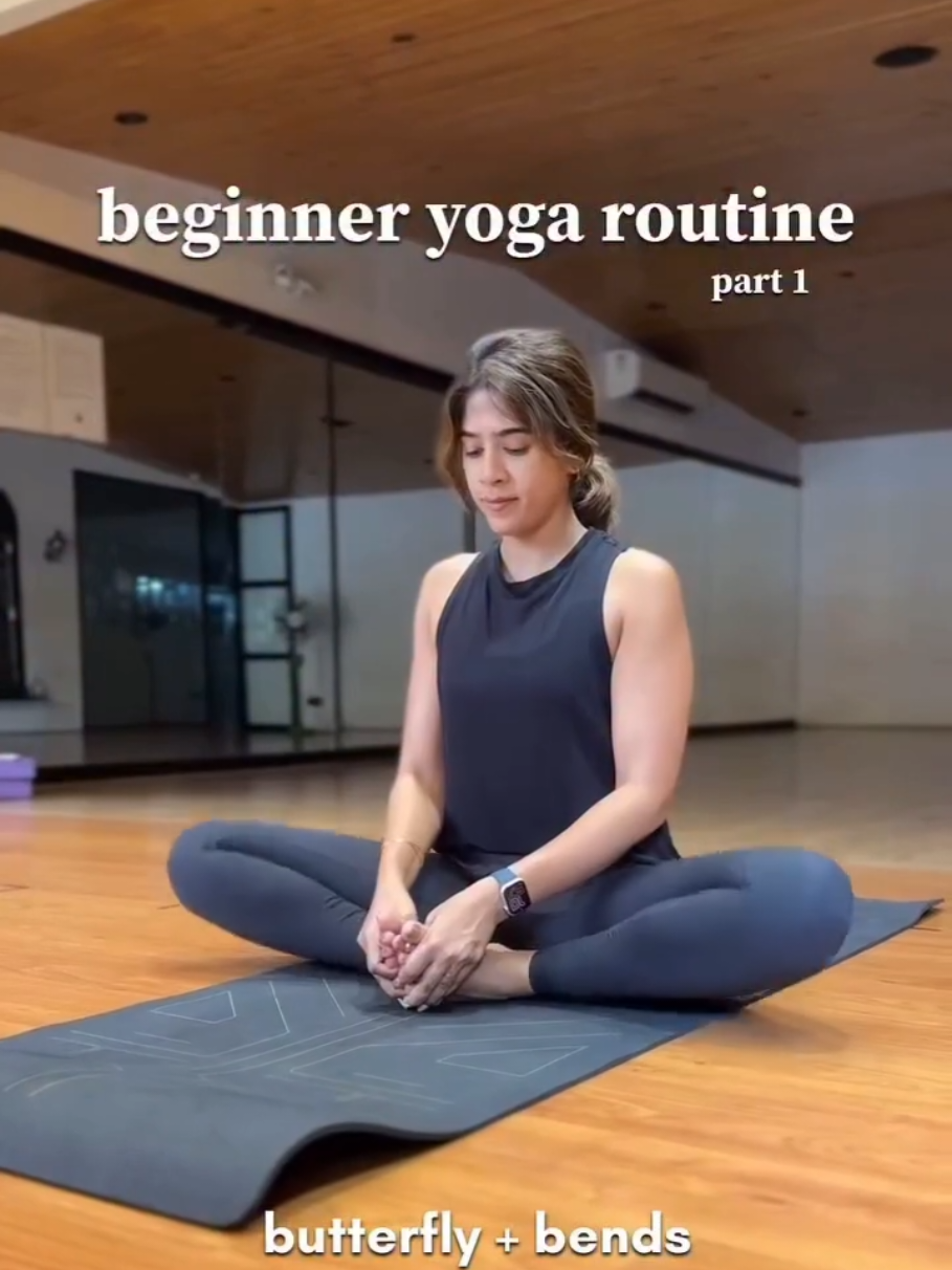 beginner yoga routine part 1 #fitnessmotivation #yoga #workout #Fitness #trending 