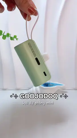Sạc dự phòng mini cỡ cây son , nhỏ gọn , tiện lợi #sacduphong #sacduphongmini #sacduphonggoojodoq #goojodoq #bongreview #bongreview #xuhuongtiktok #fyp 