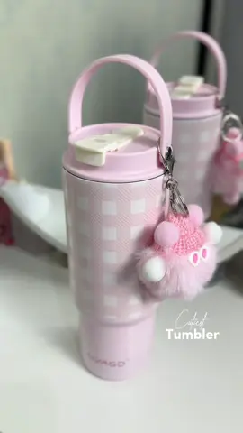 My new baby pink tumbler 💗🎀 #tumblr #tumblraesthetic #tumbler #tumblerstainless #tumblertahandingin #tumblertahansejuk #civagotumbler #trending #fypage 