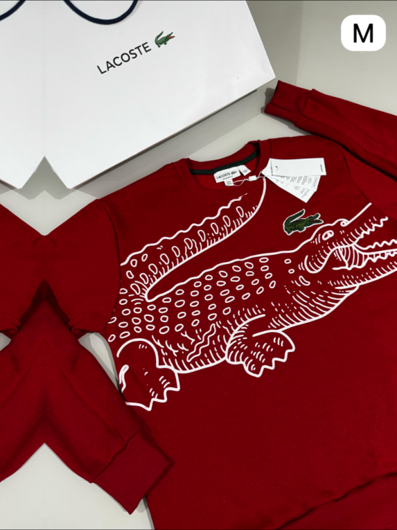 Moletom Lacoste 3 Cabos Flanelads por dentro , entregamos em qualquer estação de trem ou metrô! #foryoupage #modamasculina #lookdodia #lacoste  #creatorsearchinsights 