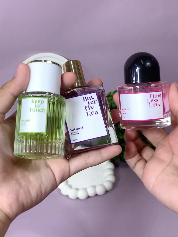 30 RIBUAN uda dapet 3 lohhh, mana wanginya enak semua lagi😫💚💜💖 #parfum #jolibliss #parfumviral 