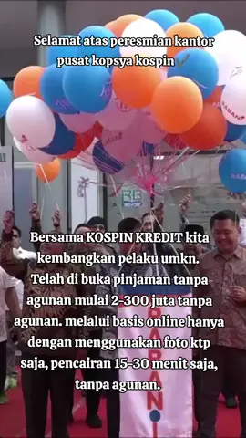 Program kospin 100% di awasi OJK, pelayanan pinjaman ke seluruh wilayah indonesia, walaupun kerja sebagai TKI bisa juga, cukup dengan foto KTP, pencairan paling lama 30-60 menit, acc sampai cair.  #pedakangkakilima #renovasirumah #kesehatan #Terpercaya #amanah #biayahidup #modalusaha #kopdes #tkijepang🇯🇵🇮🇩 #tkihongkong🇭🇰🇮🇩 #tkikorea #tkimalaysia🇲🇾🇮🇩 #pemerintah #biayakuliah 