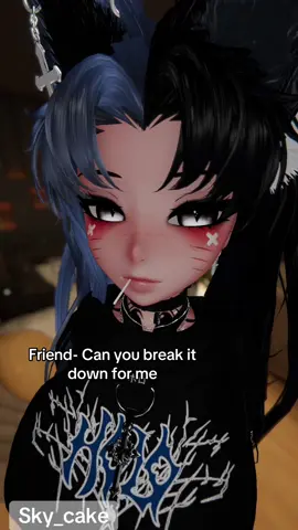 I can break it down in many ways (Avi: Sane by HoloExe (PC Only) #CapCut #vrchat #vrchatcommunity #facetracking #fullbodytracking #quest #questpro #vive #sky_cakevr #vtuber #fyp #streamer #fakebody #fypシ #puppygirl #avatars 