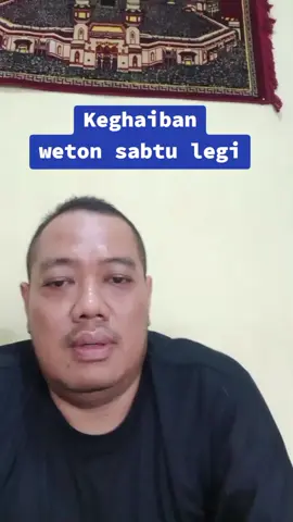 keghaiban weton sabtu legi