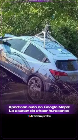 🪨 Apedrean auto de Google Maps en Acapulco 😳 Lo acusan de “atraer huracanes” tras su paso por la zona. ¿Qué opinas? 🚗 #TVAzteca #google #googleearth #googlemaps #mexico 
