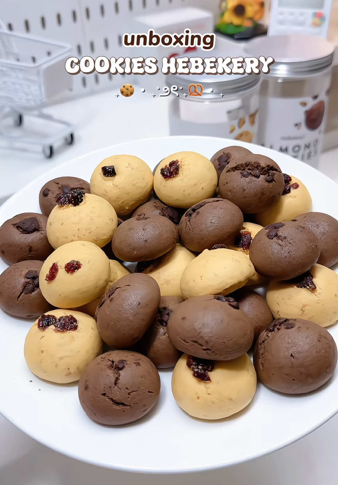 Món ăn vặt healthy cho mấy nàng đây #cookies #hebekery #anvathealthy #mukbang #unboxing #review #viral #foryou #fyp 