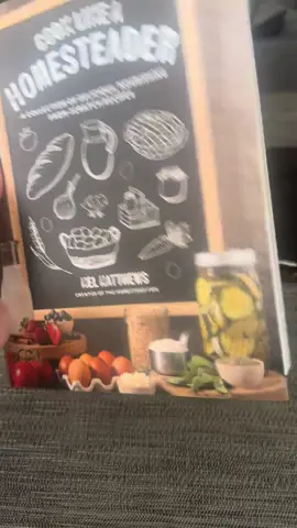 In love with this new cookbook! #cooking #cookbook #homestead #homesteading #baking 