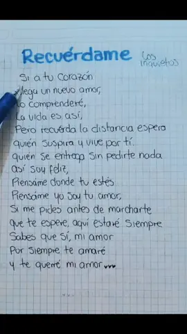 #recuerdame #nelsonvelasquezvallenato #tuletrafavorita #paradedicar🙈❤️🙈 #letrasdecanciones #vallenato 