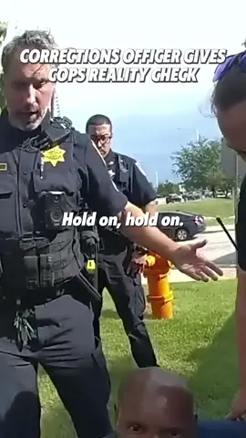 Correctional Officer Leaves Traffic Stop &Learns The Consequence. Full clip on Blue Watch