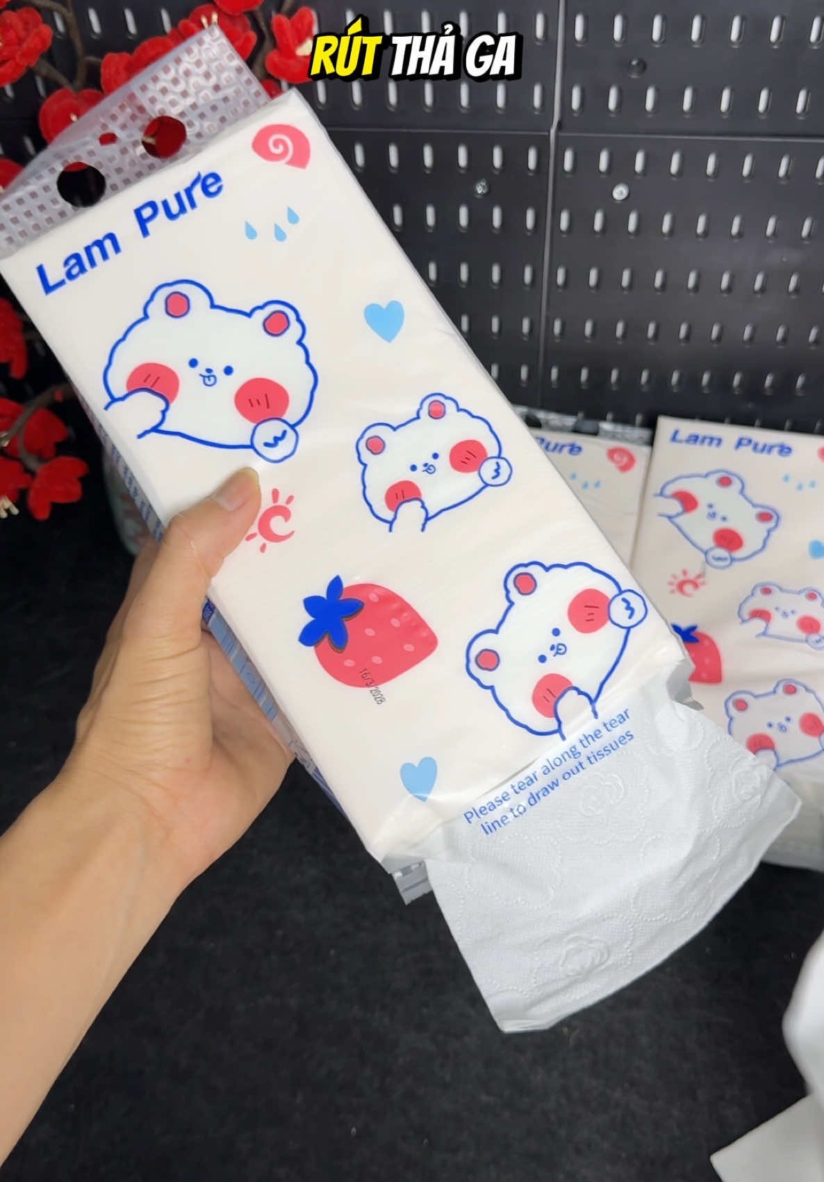 Thùng 3 gói giấy rút treo tường lampure #giayruttreotuong #giayrutnoidiatrung 