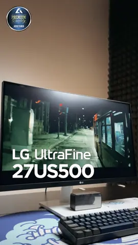 Monitor putih dari LG Ultrafine 27US500  #ultrafine #lg #27us500 #minutorputih #abditama 