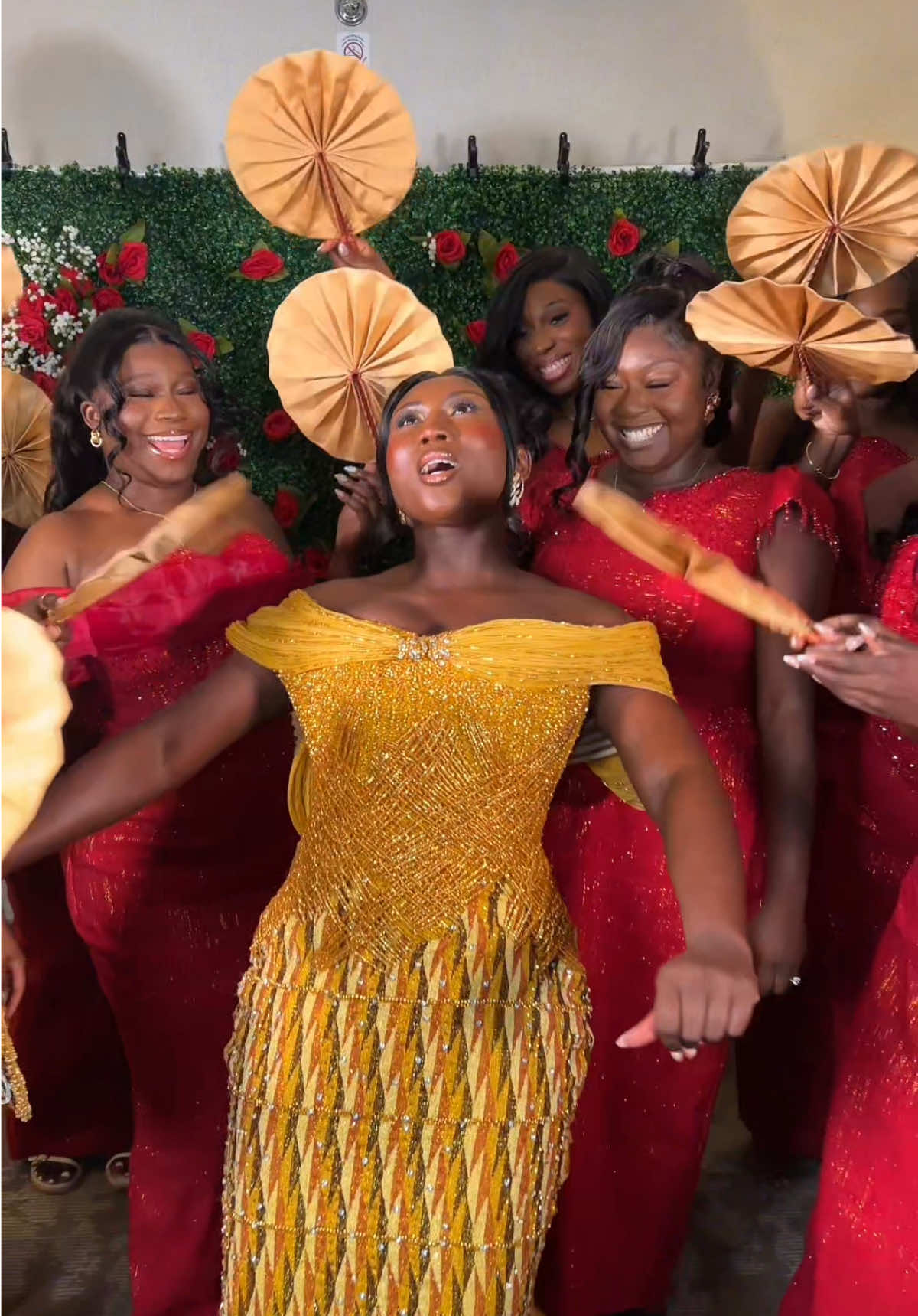 Ghana girls are in the housee! 😍🇬🇭 | #ghanabride #ghanatiktok🇬🇭 #ghanatiktok #eventblogger #2025bride #ghanawedding #ghanaweddings #viralwedding #bellanaijaweddings #bridalmakeup #bridetok #beforeandafter 