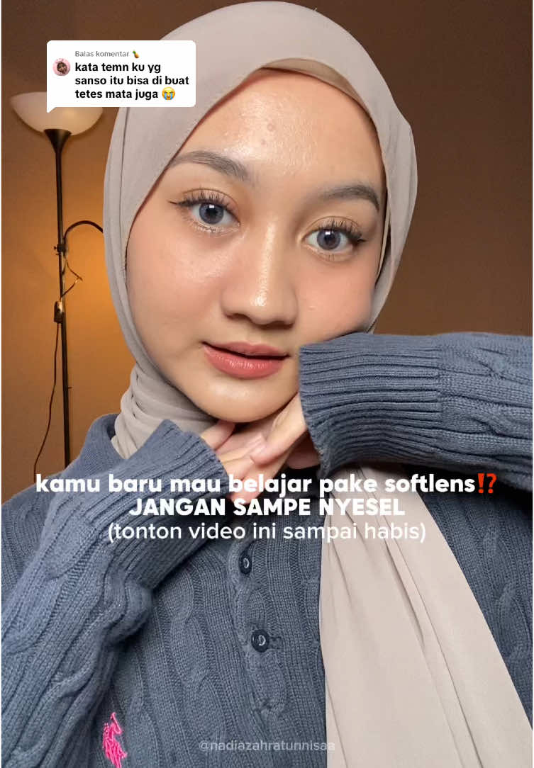 Membalas @🍍 jangan yaa! cairan softlens & tetes mata itu berbeda.. tonton video ini sampai habis deh, sebelum kamu beli softlens! jangan sampee salah & nyesel😙💗 #softlens #rekomendasi #rekomendasisoftlens #x2softlens 