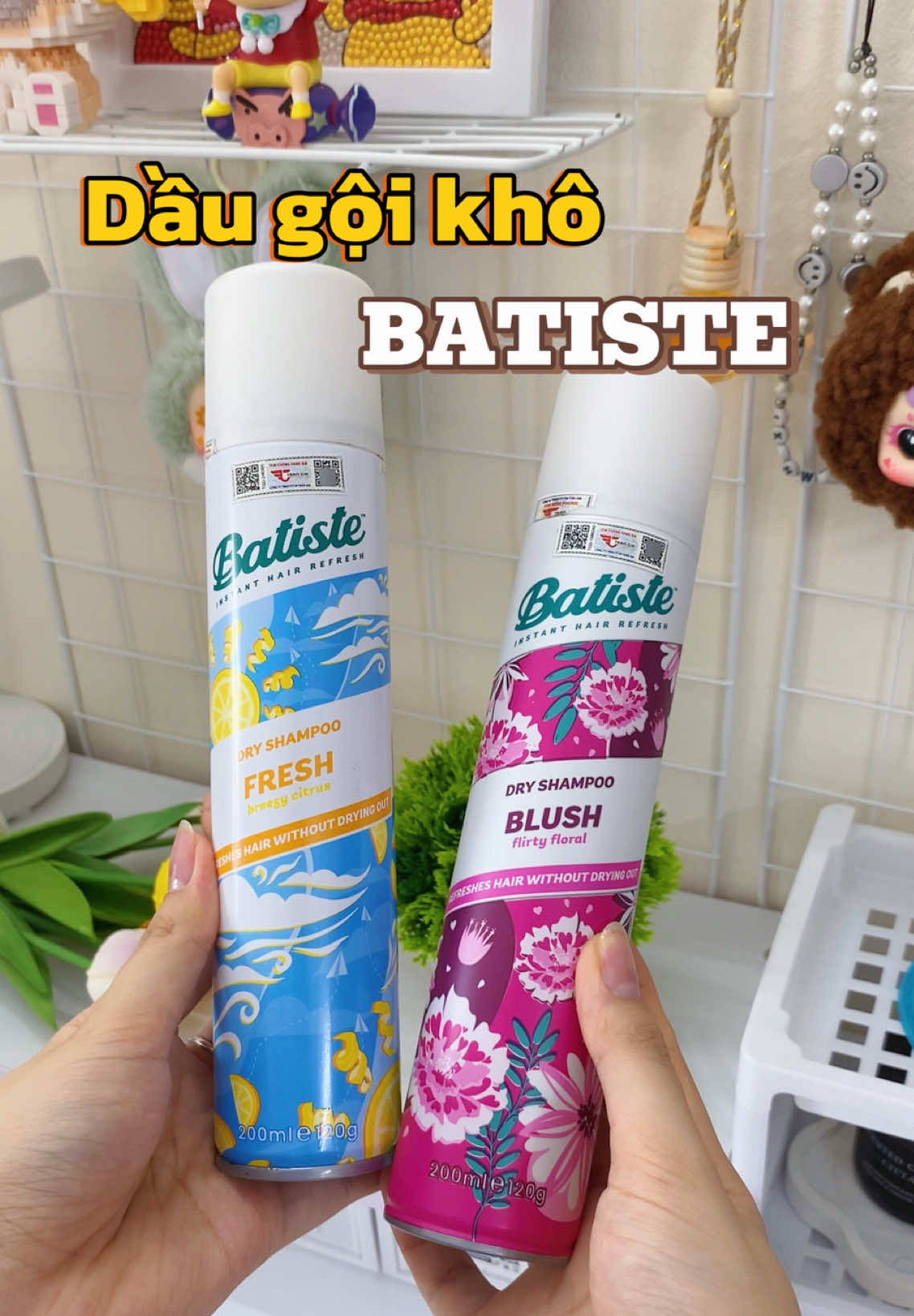 1 thứ k thể thiếu cho ngày hè chính là em dầu gội khô này nha, siêu mê siêu gọn lẹ k cợn trắng nè #thoreview #tiemtho #review #unboxing #xuhuong #xh #muataitiktok #viral #daugoikho #daugoikhobatiste #batiste #batistedryshampoo 