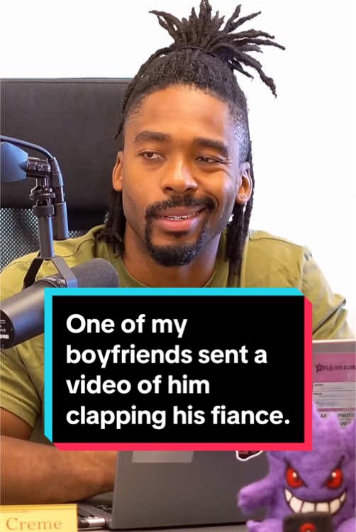 One of my boyfriends sent a video of him clapping his fiance. #shxtsngigs #shxtsngigsclips #funny #podcast #fyp 