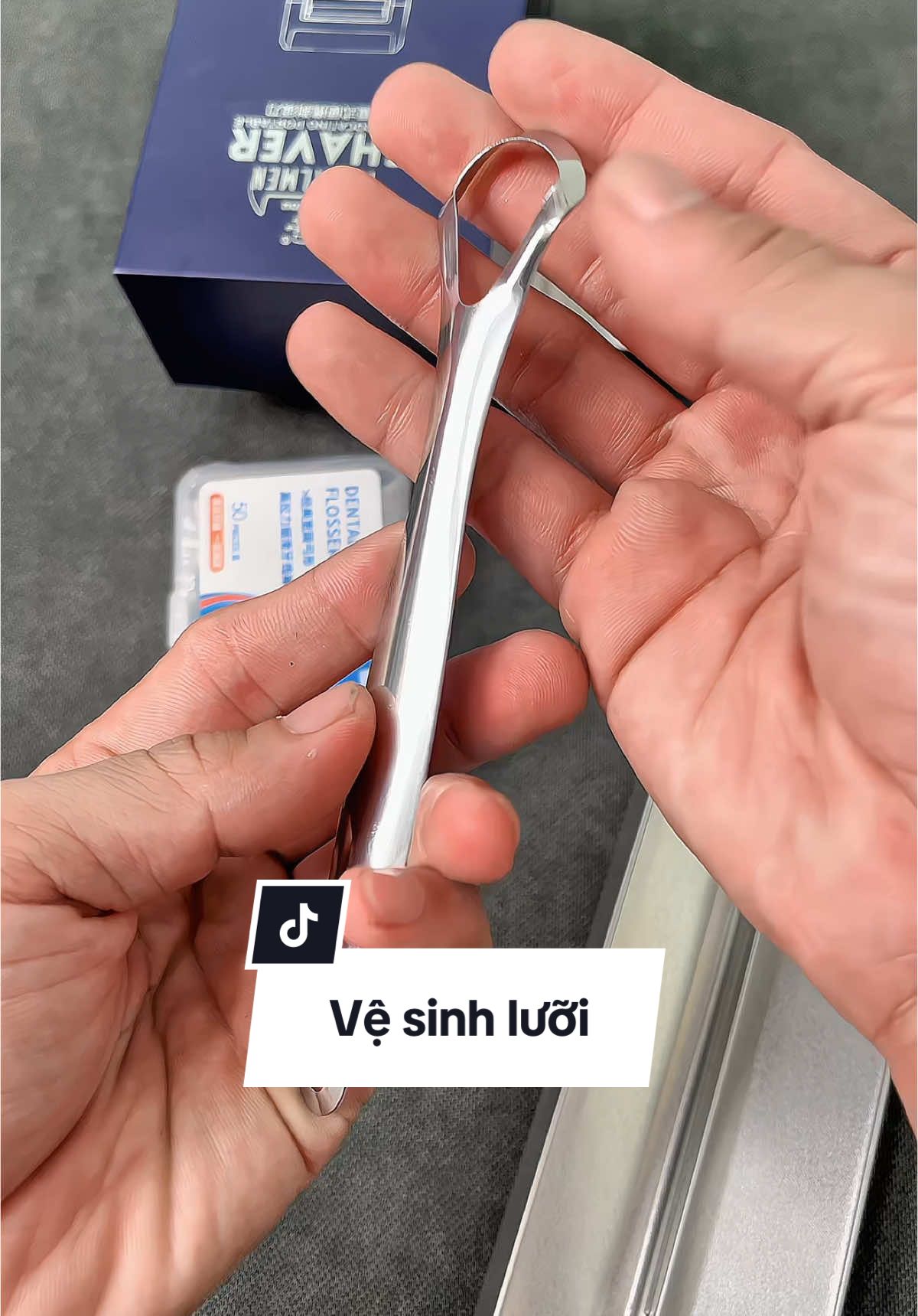 Dụng cụ vệ sinh lưỡi. #dungcunaoluoi #dungcuvesinhluoi 