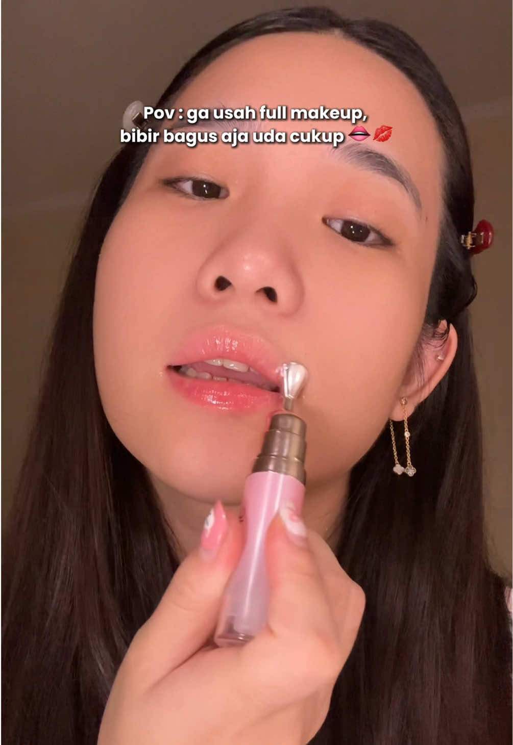 Penyelamat banget buat bibir yang langganan kering + pucet 🥹🫶🏻 #lipcare #lipserum 