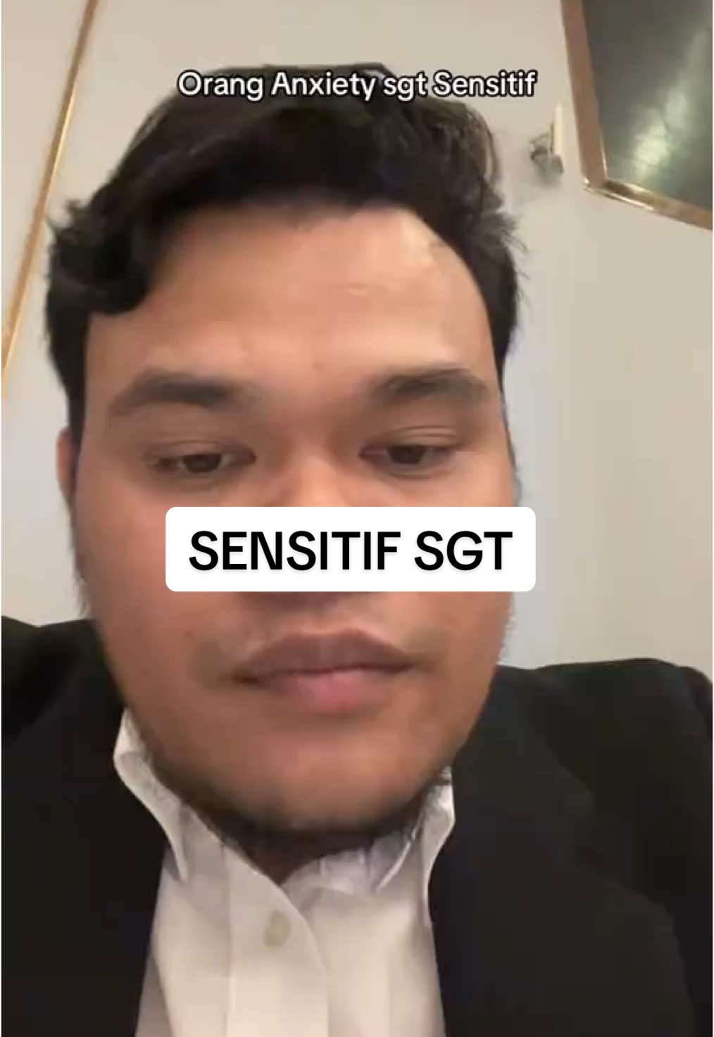 Orang anxiety nih sgt sensitif #live #anxietyrelief #awareness #gerd 