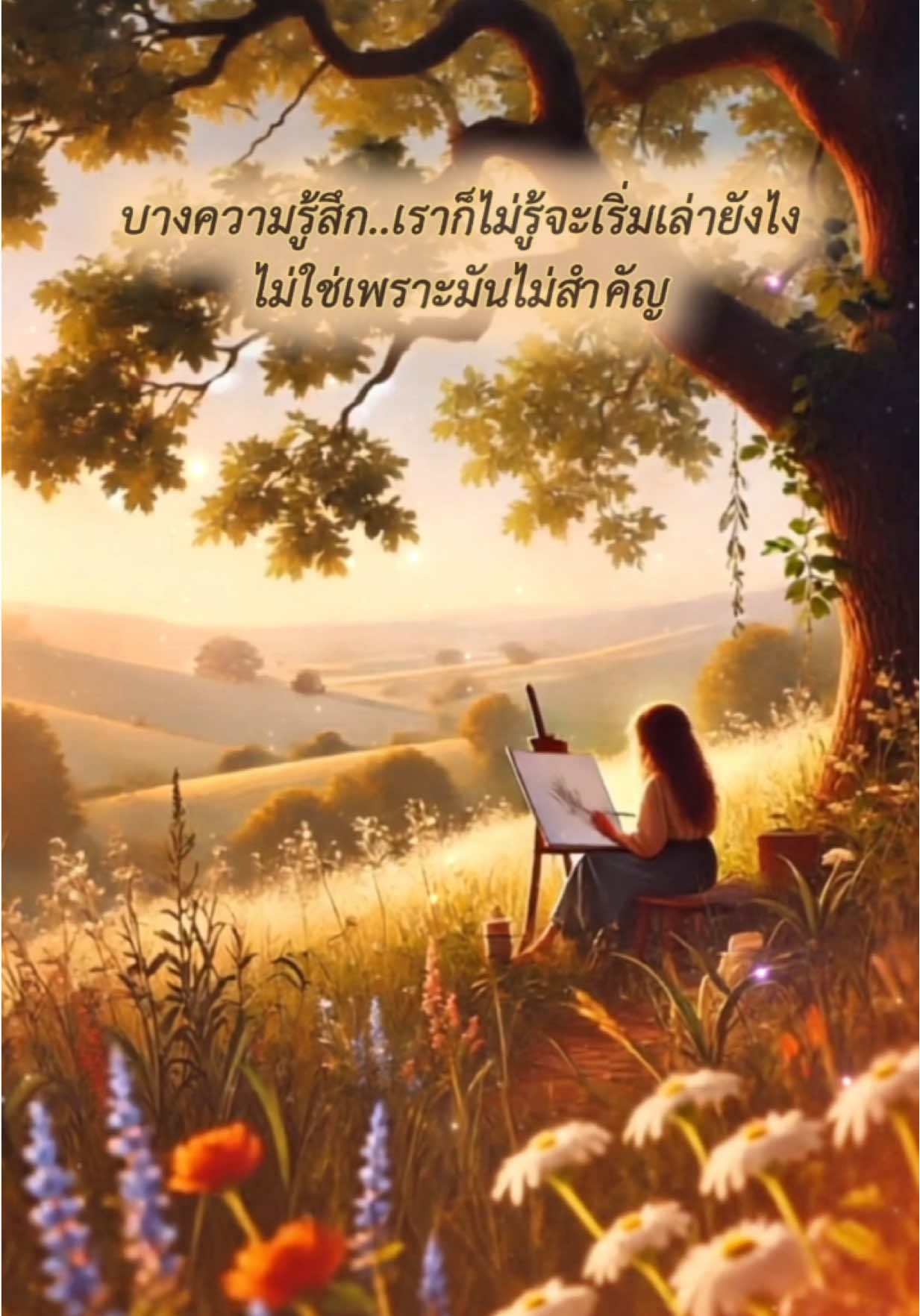 บางความรู้สึก...เราก็ไม่รู้จะเริ่มเล่ายังไง ไม่ใช่เพราะมันไม่สำคัญ แต่เพราะมันซับซ้อนเกินกว่าจะอธิบาย เลยได้แต่เก็บมันไว้เงียบ ๆ ในมุมหนึ่งของหัวใจ รอเวลาให้มันจางไปเอง…อย่างที่เคยเป็นมา เราทุกคนมีเรื่องที่พูดไม่ได้ บางครั้งเป็นเพราะไม่อยากรบกวนใคร บางครั้งก็เพราะกลัวว่าจะไม่มีใครเข้าใจ บางความเจ็บ...มันไม่ใช่แผลที่มองเห็น มันคือรอยบาง ๆ ในใจ ที่ไม่มีใครสังเกต แต่เรารู้ว่ามันอยู่ตรงนั้น — ชัดเจนและเงียบงัน เราหัดยิ้มแม้ในวันที่ไม่ไหว หัดใช้เสียงหัวเราะปิดบังน้ำตา หัดบอกว่า “ไม่เป็นไร” ทั้งที่ในใจไม่เหลืออะไรเลย เพราะสุดท้าย เราก็รู้ว่า ไม่มีใครจะอยู่กับเราทุกวันเท่ากับ 